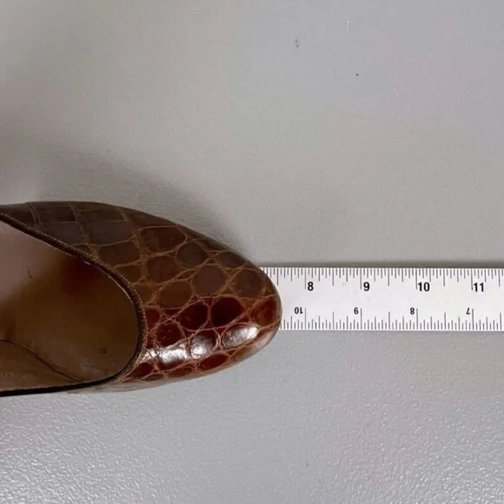FORNARINA WOMENS HEELS BROWN SIZE 6-6.5